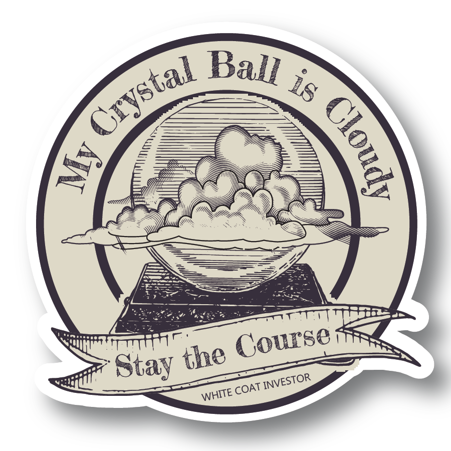 My Crystal Ball is Cloudy Sticker-2.5