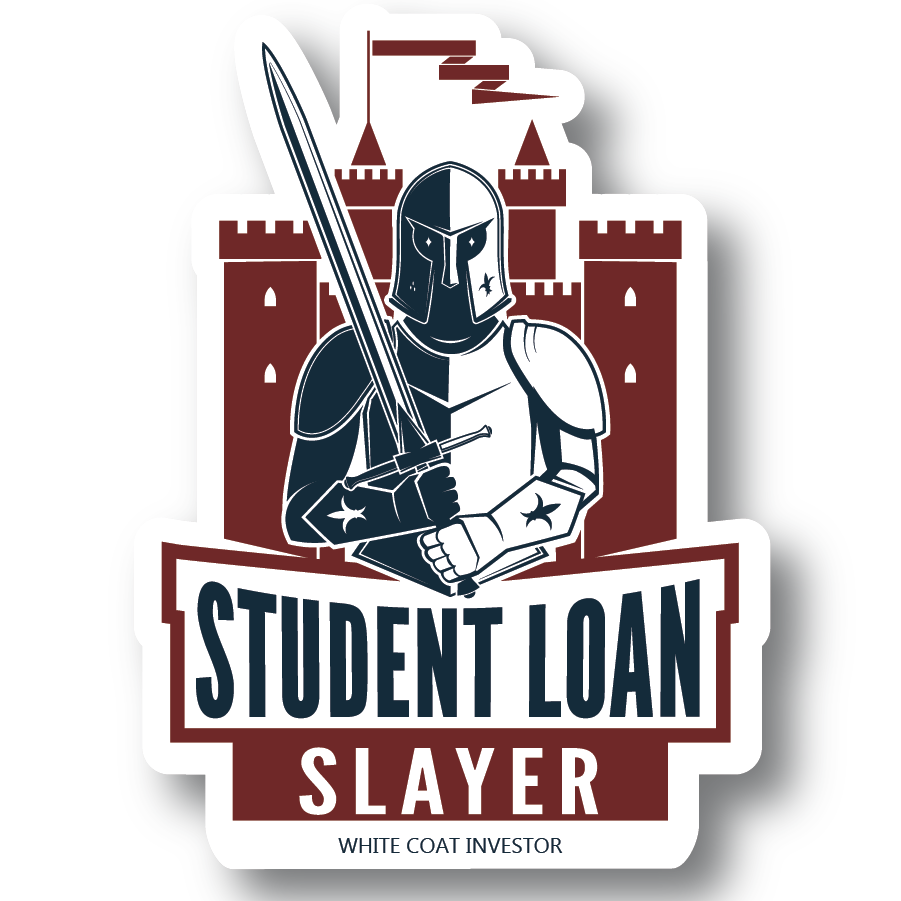 Student Loan Slayer Sticker